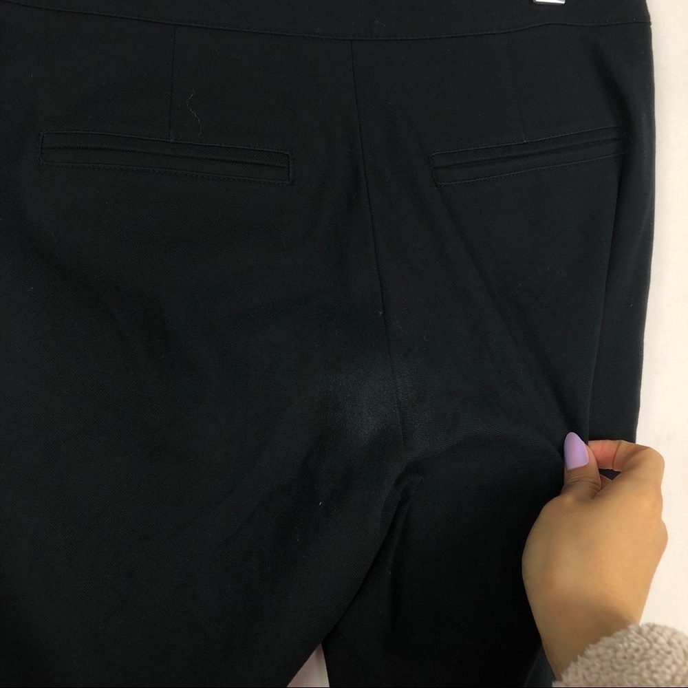 TROUVÉ black edgy zipper skinny jeans - Picture 7 of 8